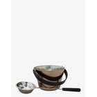 EMENDO Sauna Bucket + Ladle - BROWN - One Size