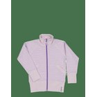 GEGGAMOJA Zip Sweater - PURPLE STR - 98/104