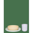 OYOY MINI Pullo Tableware Set - VANILLA - Ø20X8 cm