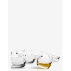 SAGAFORM Club Whiskey Glasses, Rounded Base, 6-Pack - CLEAR - 30 CL