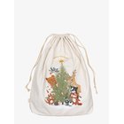 FABELAB Christmas Sack - Woodland Story - OAT MILK - One Size