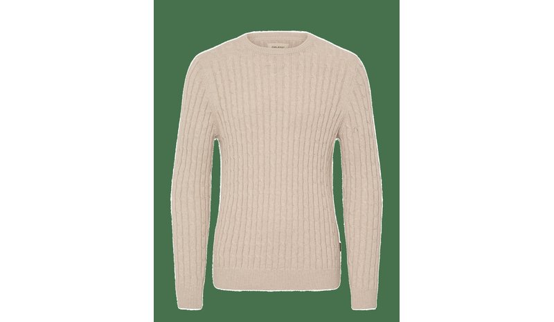 BLEND Bhcurt Pullover - CROCKERY MELANGE - XL – kuva 1/2