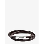 EDD. Leather Bracelet Double - BROWN - M 20 cm
