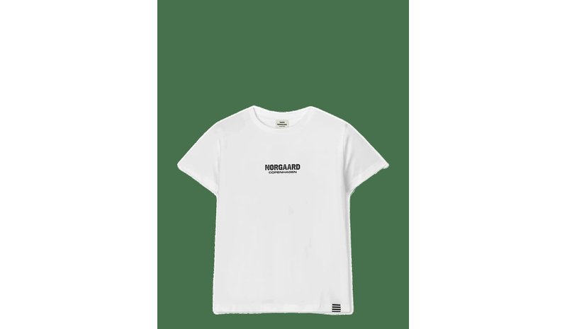 MADS NØRGAARD Printed Tee Thorlino Hardware Tee - WHITE - 104 – kuva 1/2