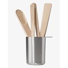 ZONE DENMARK Kitchen Utensil Set Singles 4 Parts - NATUR - 11.3X8.8X27.9 cm