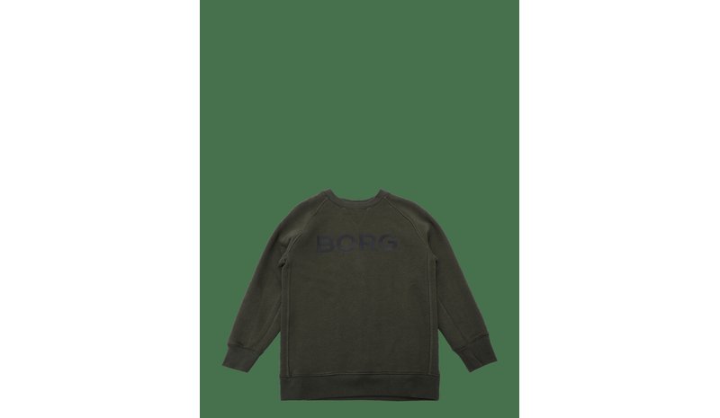 BJÖRN BORG Borg Essential 3 Sweatshirt - FOREST NIGHT - 170 – kuva 1/2