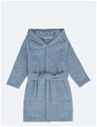 PIPPI Hooded Bath Robe - DUSTY BLUE - 86\92