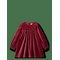 WHEAT Dress L/S Elvira - RUBY RED - 110 – kuva 1