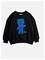 MINI RODINI Alien Chenille Sweatshirt - BLACK - 116/122 – kuva 1