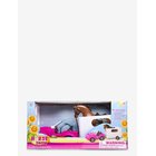 SUNTOY Hästtransport Jeep 61 Cm - PINK, WHITE, BROWN - One Size