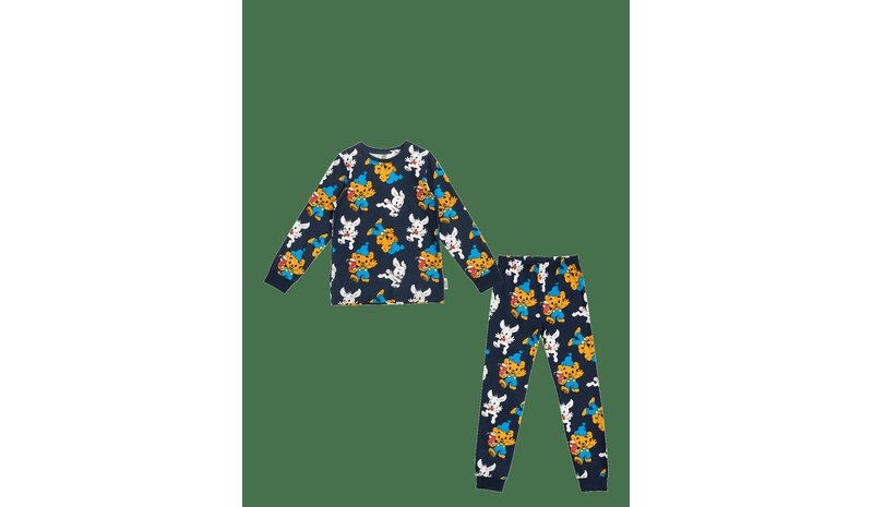 BAMSE Duo Pyjamas - BLUE - 110/116 – kuva 1/2