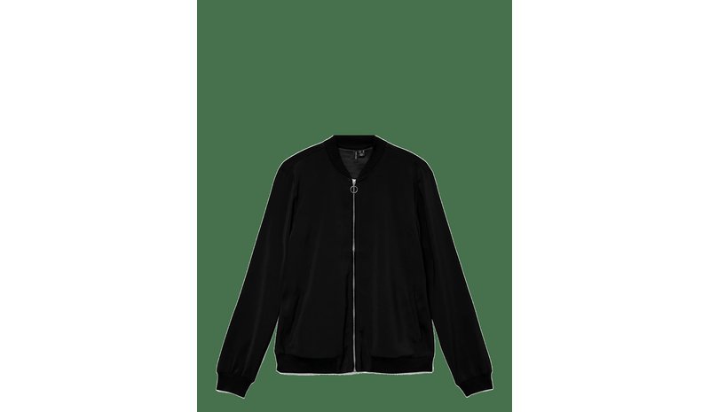 VERO MODA Vmcoco L/S Bomber Noos - BLACK - M – kuva 1/2