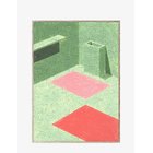 PAPER COLLECTIVE Bathroom Stories 01 - GREEN, PINK - 50X70 cm x 50
