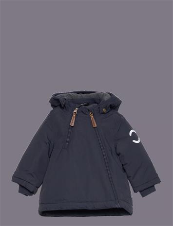 MIKK-LINE Nylon Baby Jacket - Solid - BLUE NIGHTS - 74 – kuva 1/2