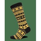GANNI Wool Jacquard Socks - BLACK - XS/S