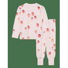 GEGGAMOJA Bamboo Two Piece Pyjamas - STRAWBERRY - 74/80