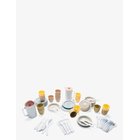 DANTOY Tiny Bio Lunch Set 94 Pc +1Year - DUSTY-BLUE, ARMY-GREEN, DUSTY-PINK, DUSTY-YELLOW, GREY - One Size