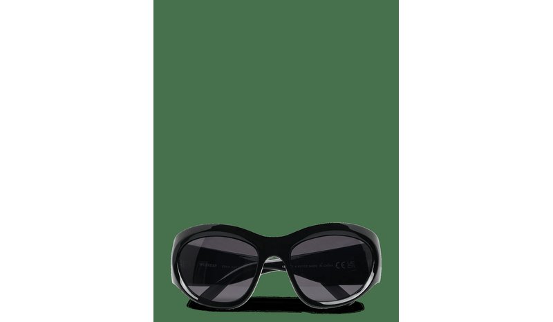 WEEKDAY Oversized Sunglasses - BLACK - One Size – kuva 1/2