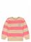 DAILY 7 Sweater Big Stripe - GINGER ROOT - 128 – kuva 1