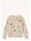 FLIINK Nova Embr. Ruffle Pullover - SANDSHELL - 116/120 – kuva 1