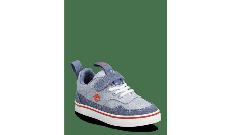 TIMBERLAND Stone Jump Low Hook & Loop Sneaker Lt Blue Canvas - LIGHT BLUE - 27 – kuva 1/2