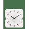 KARLSSON Wall Clock Sucinto Dome Square Black - WHITE - W35 cm – kuva 1