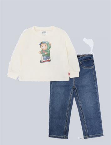 LEVI'S Wf-Woven Pant Set - LEVI'S EGRET - 86