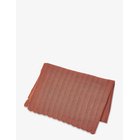 SMALLSTUFF Baby Blanket, Fish Bone Knit, Rouge - ROSE - One Size 19 cm