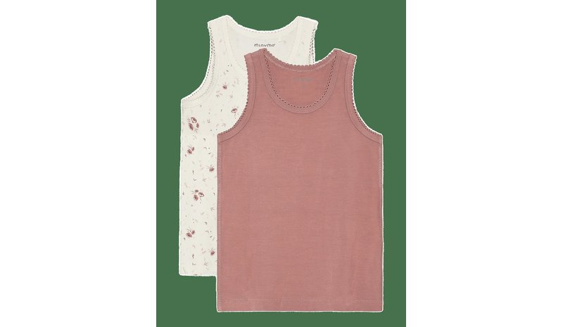 MINYMO Undershirt 2-Pack - PEACH WHIP - 92 – kuva 1/2