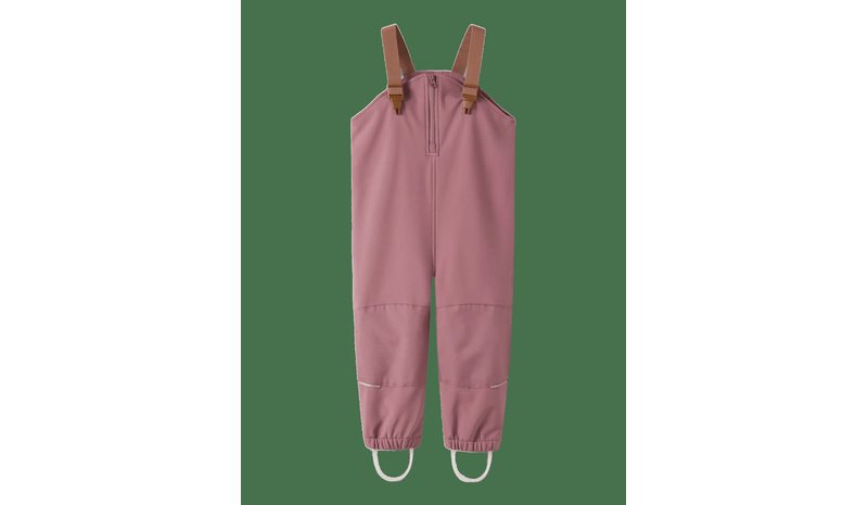 NAME IT Nmnalfa08 Softshell Bib Pant Solid Fo - WISTFUL MAUVE - 104 – kuva 1/2