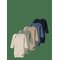 NAME IT Nbnbody 5P Ls Solid Rib Noos - CHINA BLUE - 86 – kuva 1