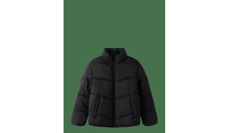 NAME IT Nkfforty Puffer Jacket - BLACK - 128 – kuva 1/2