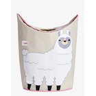 3 SPROUTS Laundry Basket - WHITE - LLAMA - 56 cm X 28 cm X 48 cm