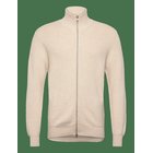CLEAN CUT COPENHAGEN Mario Cardigan - ECRU MELANGE - 3XL