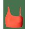 RETHINKIT STUDIOS Bikini Top One Shoulder Bay - MANDARIN RED - S – kuva 1