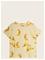 MINI RODINI Rabbits Aop Ss Tee - YELLOW - 68/74 – kuva 1