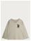 MINI RODINI Skunk Emb Ls Tee - GREY - 92/98 – kuva 1
