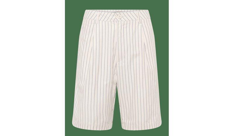 SOLID Sdalann Shorts Stripe - OATMEAL - M – kuva 1/2