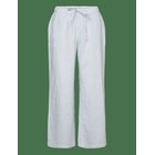 LINDEX Cropped Pyjama Trousers In Seersucker - BLUE - XL
