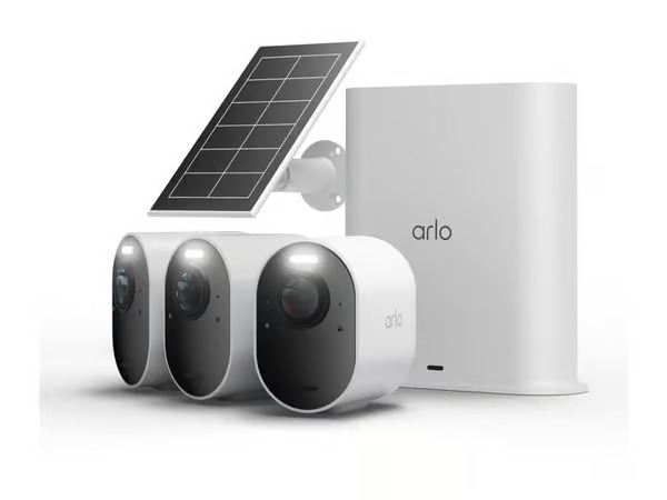 Arlo Ultra 3 Security Camera 3-cam kit + Solar Panel VMC53