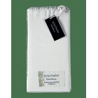 GRIPSHOLM Flat Sheet Bamboo 150X260Cm, White 150X260 - WHITE - 150X260 cm