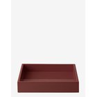 MOJOO Lux Lak Bakke - RUSTY RED - 19X19X3.5 cm