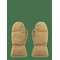 RETHINKIT STUDIOS Mittens Country - GOLDEN BROWN - M – kuva 1