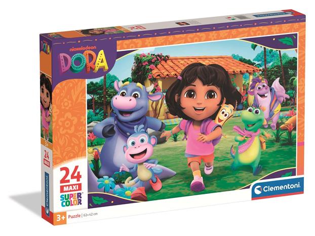 CLEMENTONI - 24 palapeliä Maxi - Dora