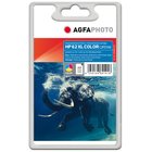 AgfaPhoto APHP62CXL mustekasetti Syaani, Magenta, Keltainen