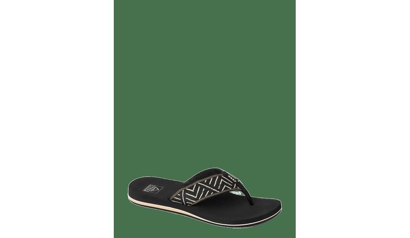 REEF Reef Spring Woven - BLACK/CREAM - 36 – kuva 1/2