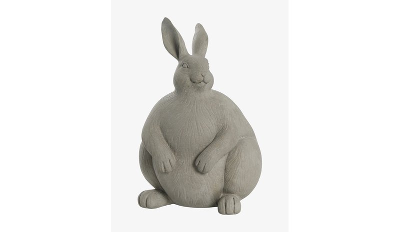 LENE BJERRE Semina Easter Rabbit - GREY - H:25.2 cm – kuva 1/2