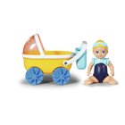 Zapf BABY born Splish Splash Pram with Emma 838099
