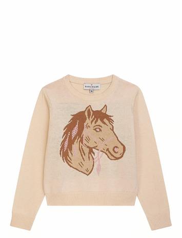 DANAMADE Pullover Dmiriam - CRÈME - 152 – kuva 1/2