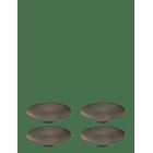SERAX Saucer Green Inku By Sergio Herman Set/4 - GREEN - One Size
